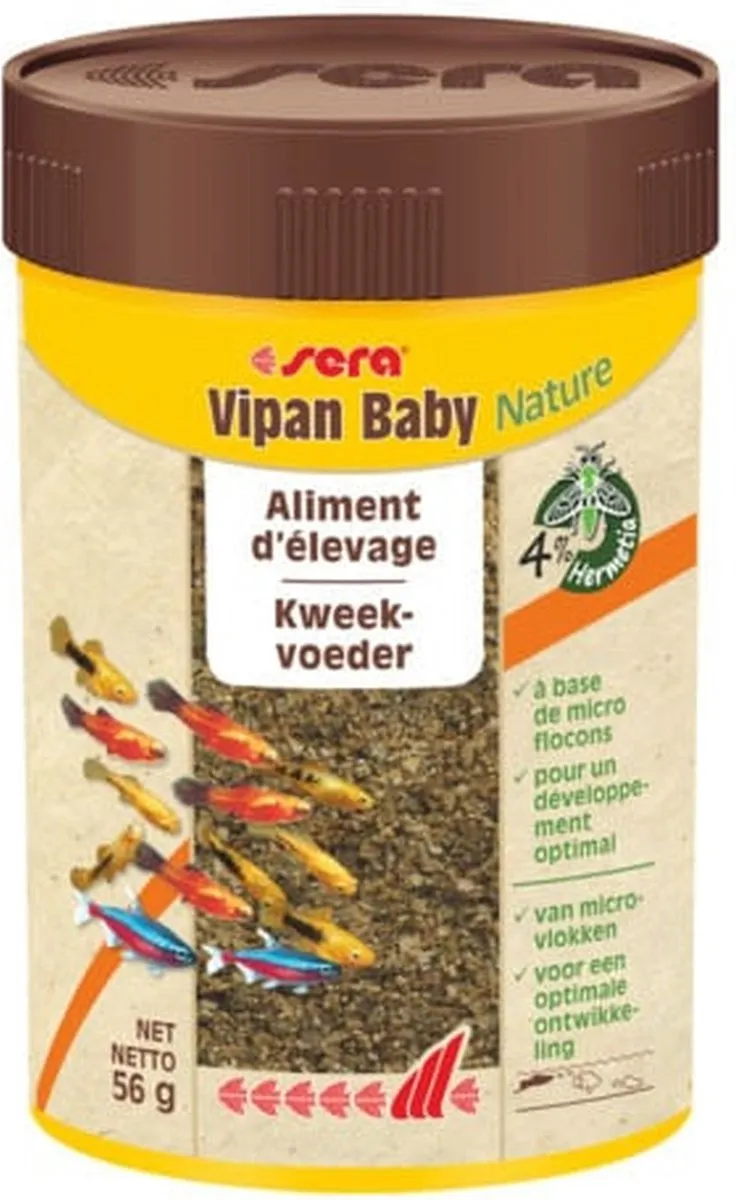 Sera Vipan Baby Voer 250ml
