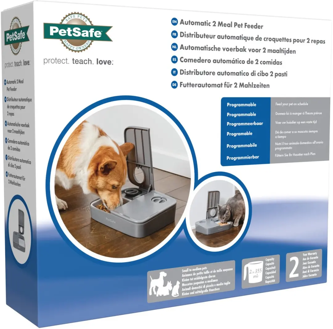 PetSafe Automatische Voerbak - 2 Maaltijden - 710ml - afbeelding 4 van 6