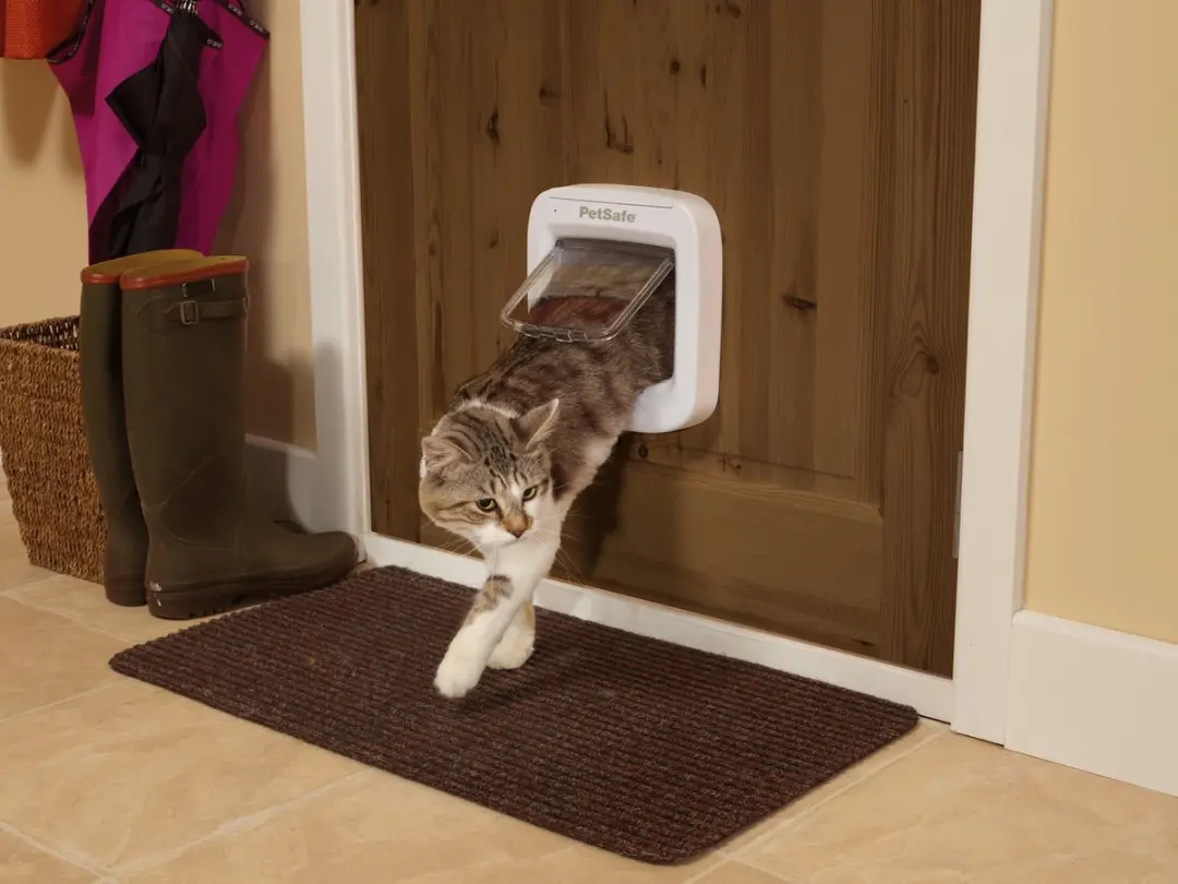 PetSafe Microchip Kattenluik - Wit - afbeelding 4 van 6