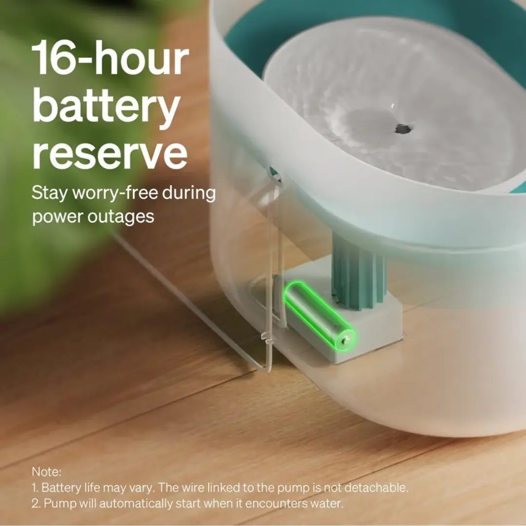 PETLIBRO Capsule PLWF008 Drinkfontein voor Honden - Wit - afbeelding 4 van 6