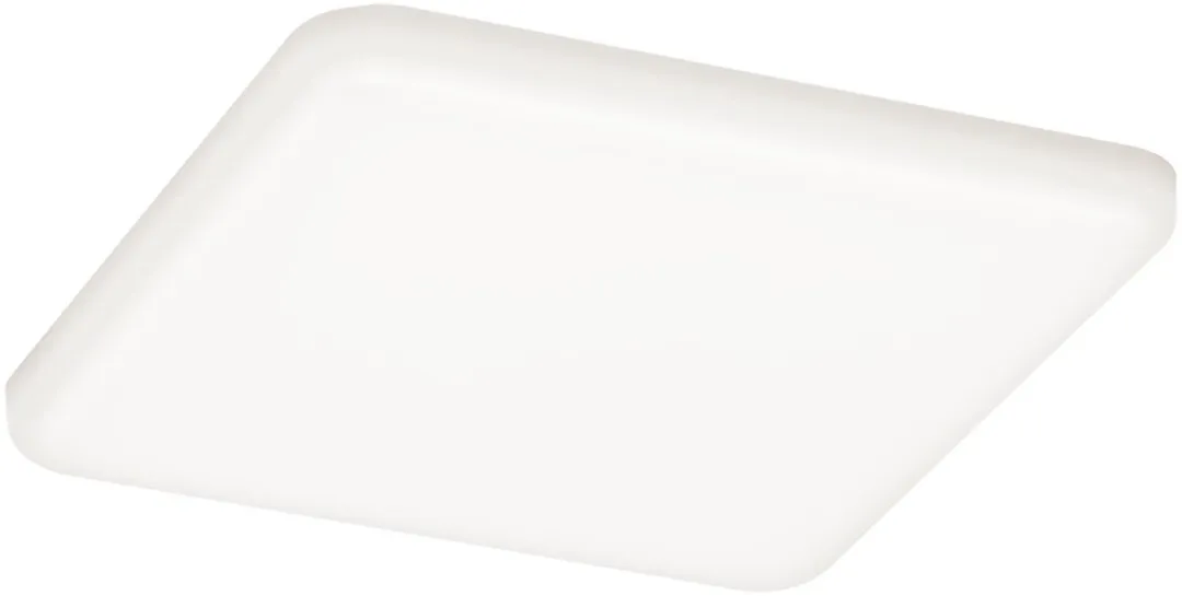 Paulmann VariFit Veluna LED-inbouwpaneel 8,5W 750lm 4000K - 125x125mm - IP44 - Satijn