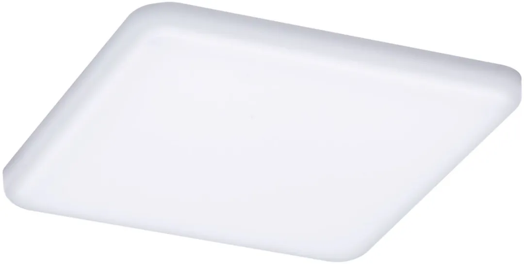 Paulmann VariFit Veluna LED-inbouwpaneel 8,5W 750lm 4000K - 125x125mm - IP44 - Satijn