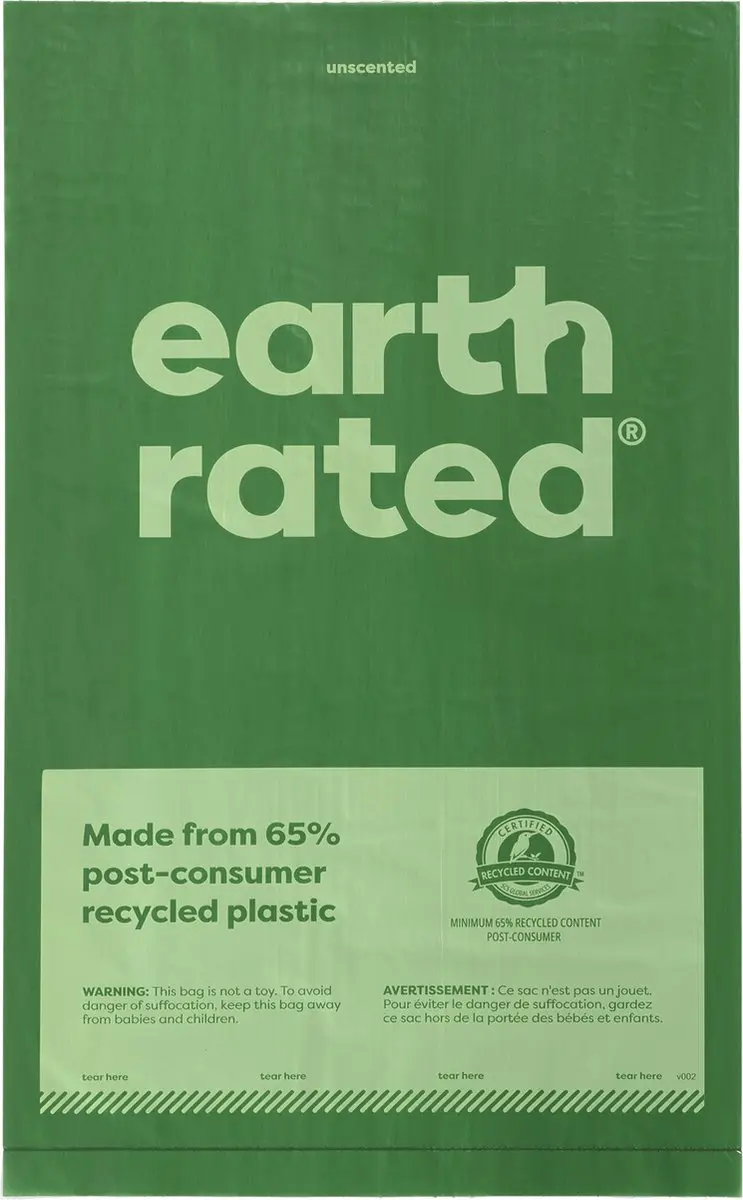 Earth Rated Hondenpoepzakjes - Geurloos - 300 stuks - afbeelding 6 van 6