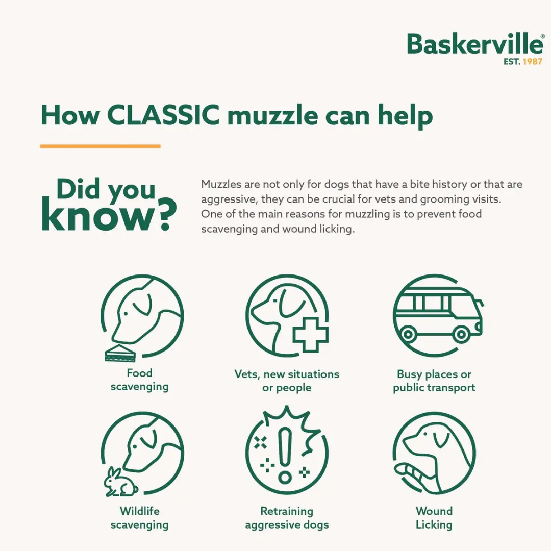 Baskerville Classic Basket Hondensnuit - Lichtbruin - afbeelding 6 van 6