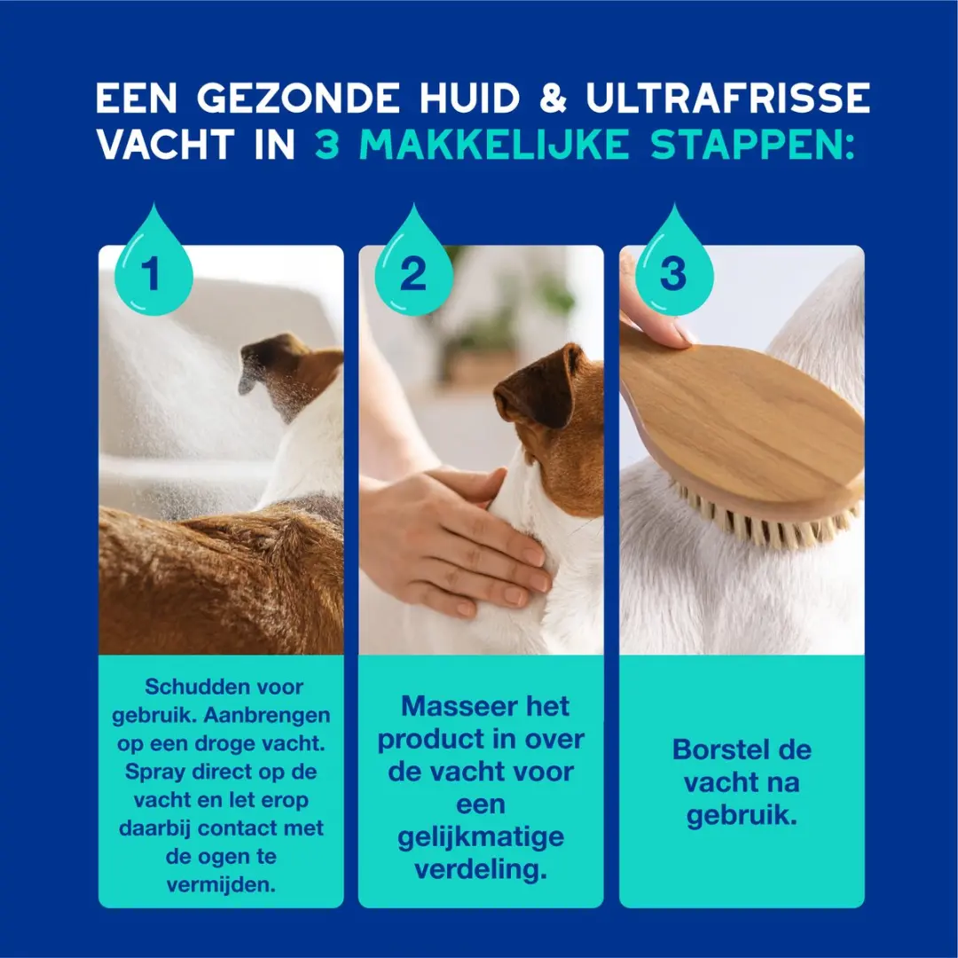 Douxo SPA 3-in-1 Anti-Geur Spray Hond 340ml - afbeelding 4 van 6