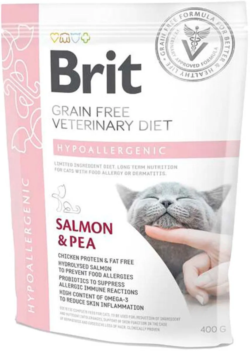 Brit Care Grainfree Hypoallergeen Kattenvoer Zalm 5kg