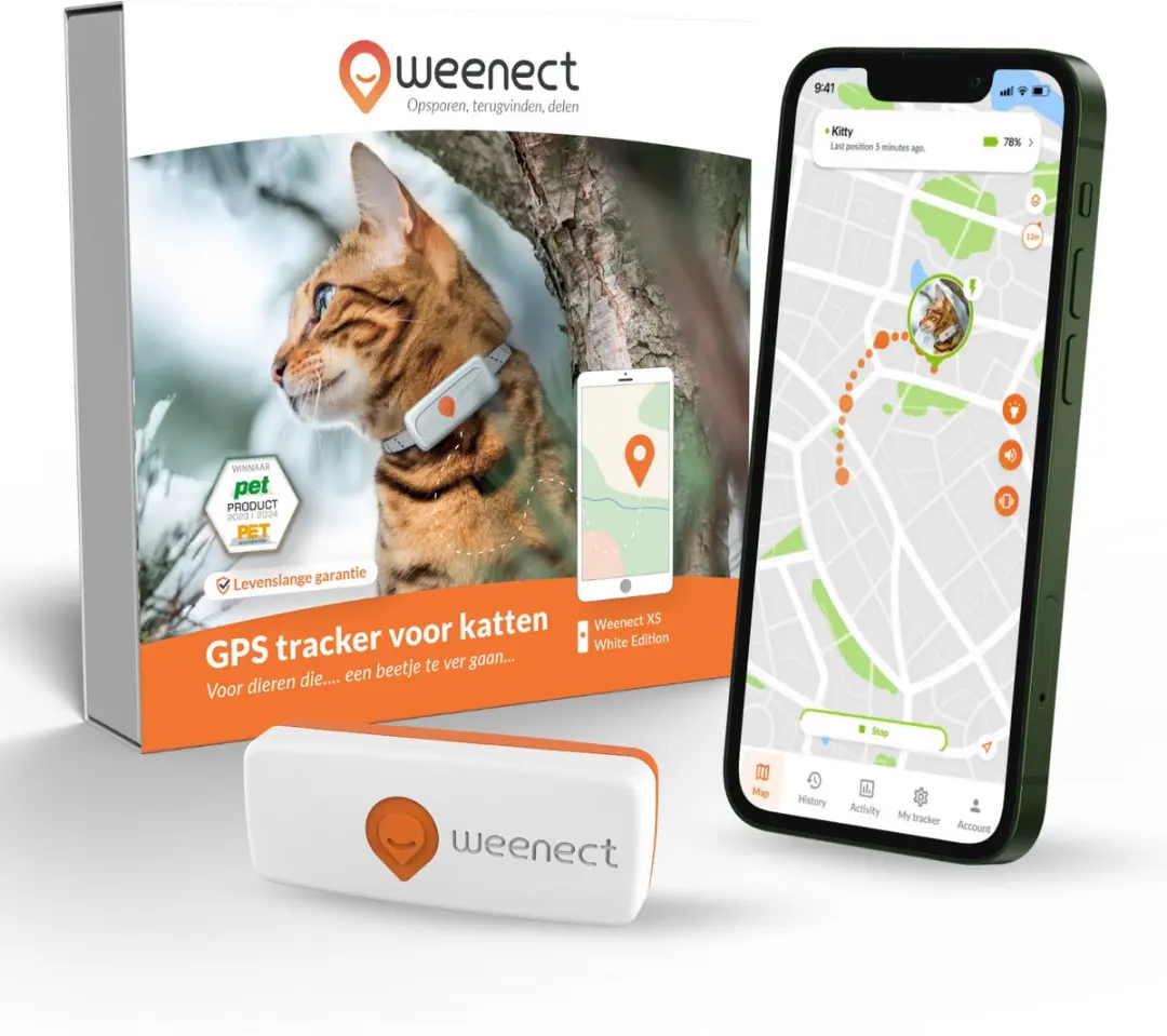 Weenect Cat XS White edition