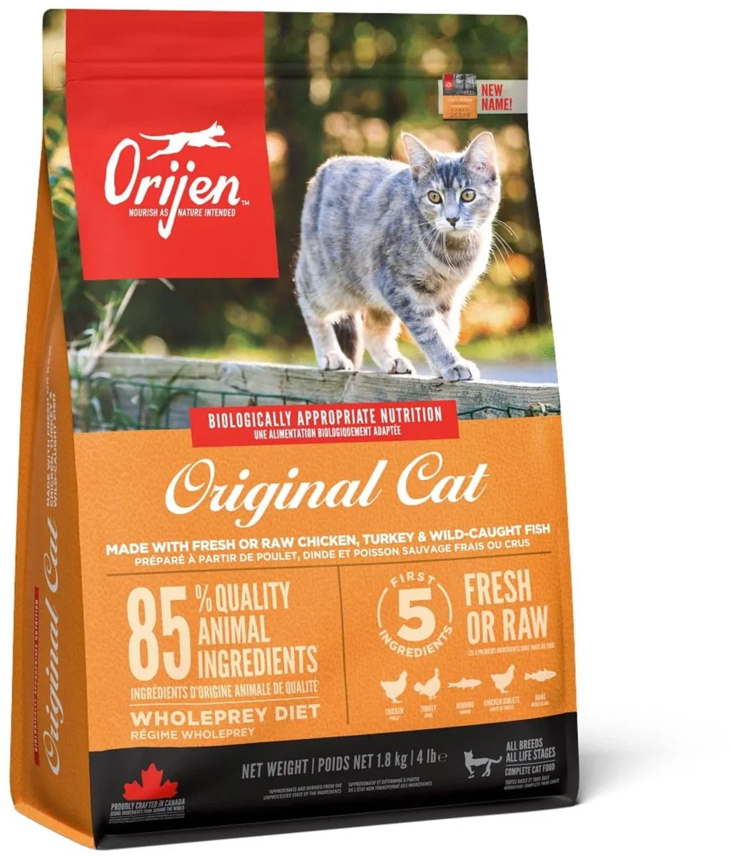 Orijen Whole Prey Kat & Kitten Kip Kalkoen 1.8kg