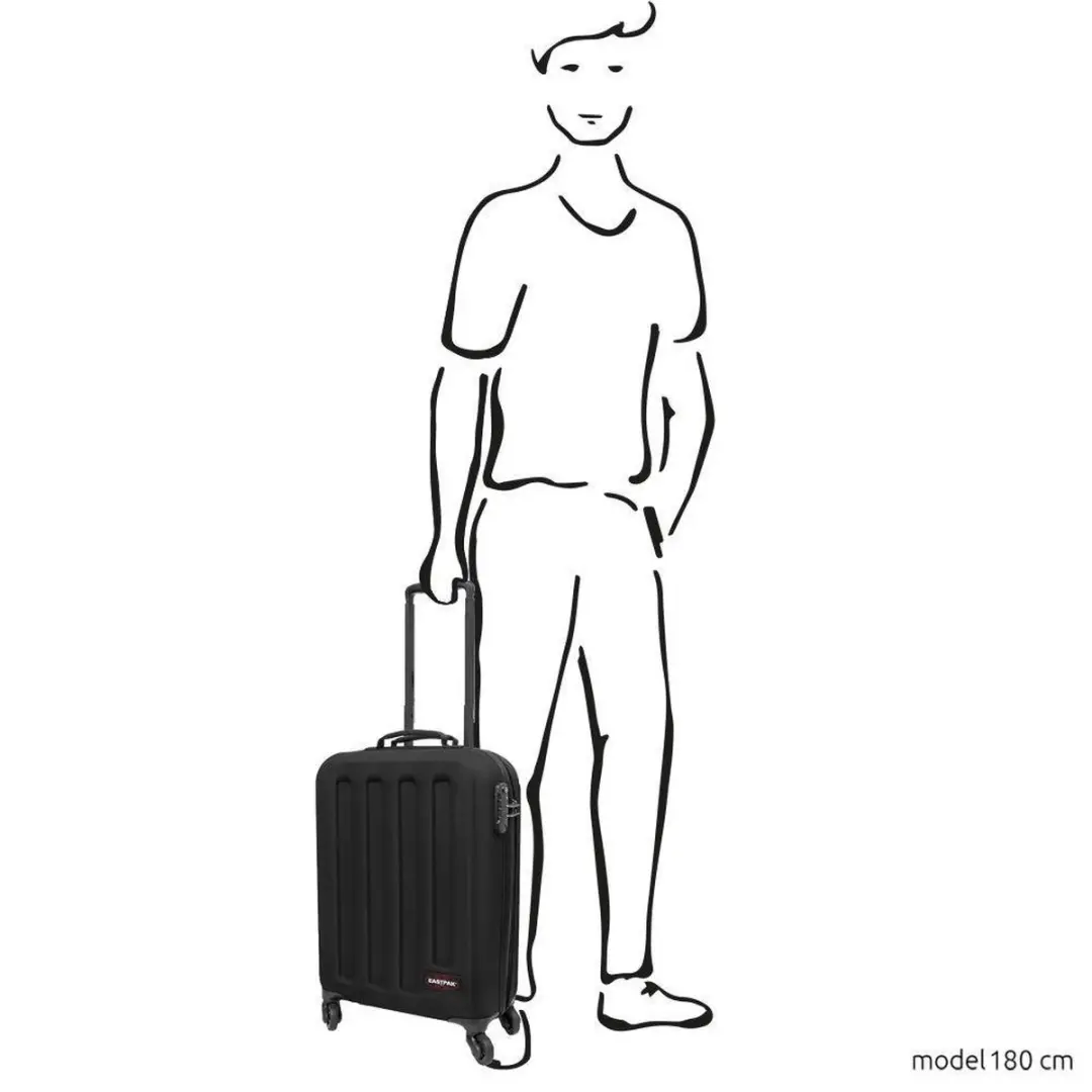 Eastpak Tranzshell S Reiskoffer - 32L - Black - afbeelding 6 van 6