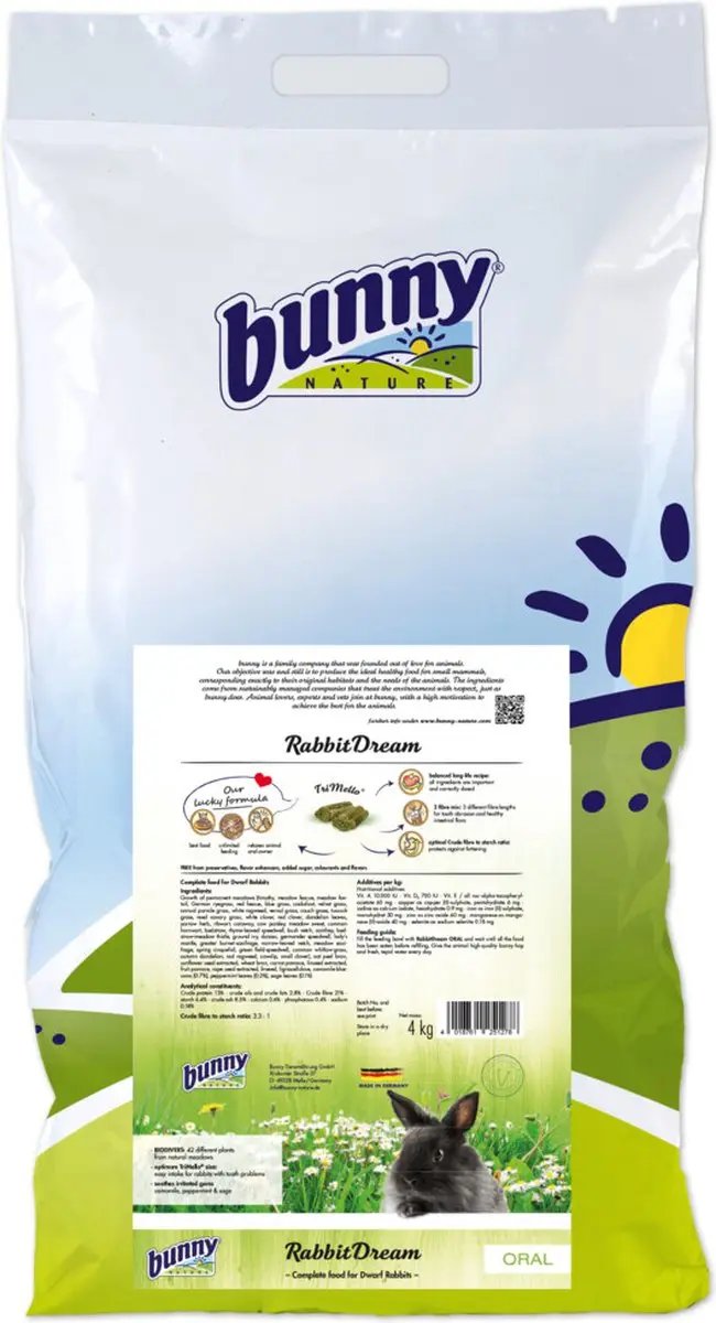 Bunny Nature Konijnendroom Kruiden 4kg - afbeelding 2 van 6