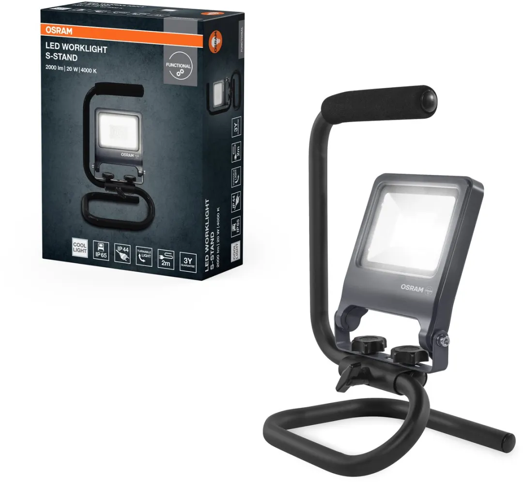Osram LED Werklamp S-Stand 20W 840 - 1700lm - IP65 - Donkergrijs