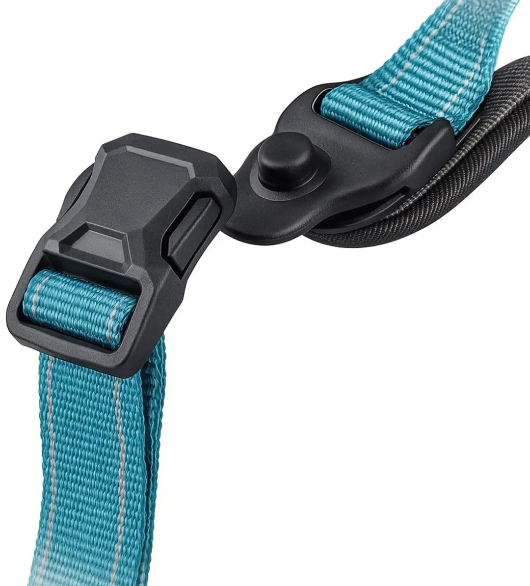 Petlando Magnetech Halsband Antraciet/Petrol