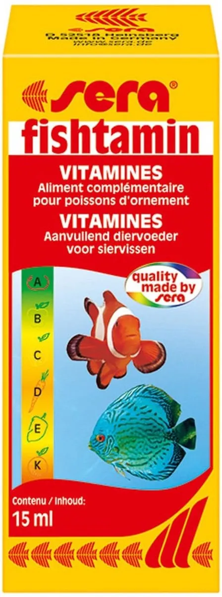 Sera Fishtamin Aquariumvitamines 100ml