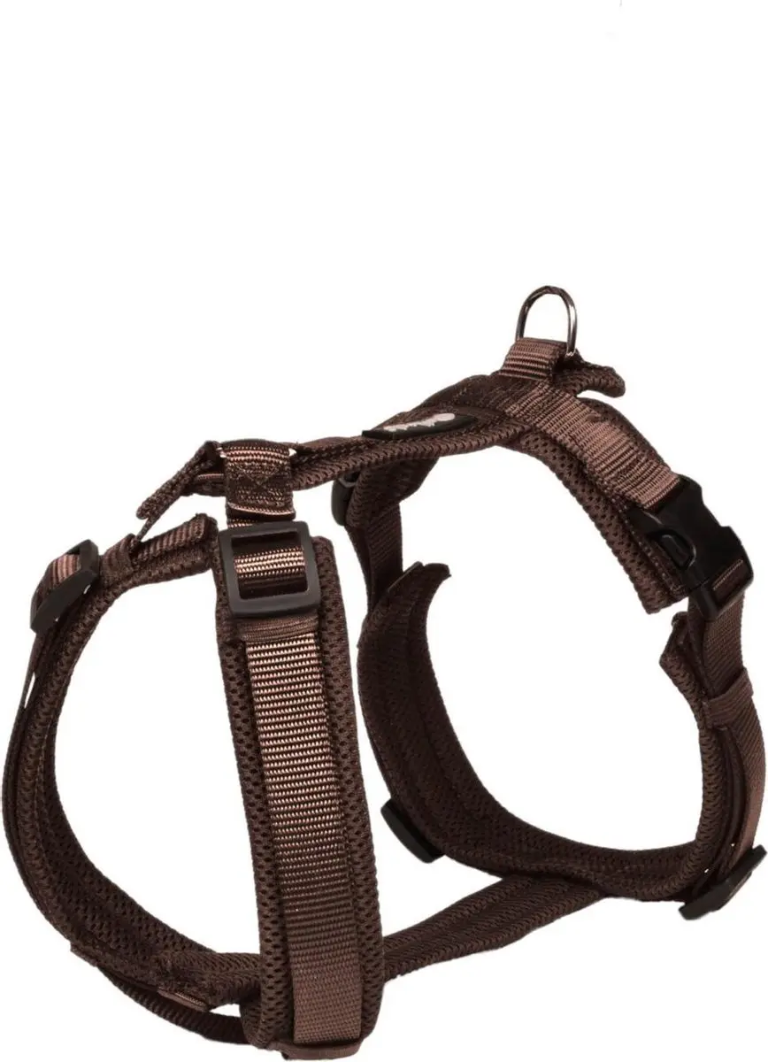 Hondentuig Petlando Mesh Y-Comfort Harness XXL Mokka Buikomtrek: 72-110 cm, Neko