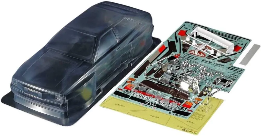 Tamiya 51615 Body Audi Quattro Rallye A2 Ongeverfd