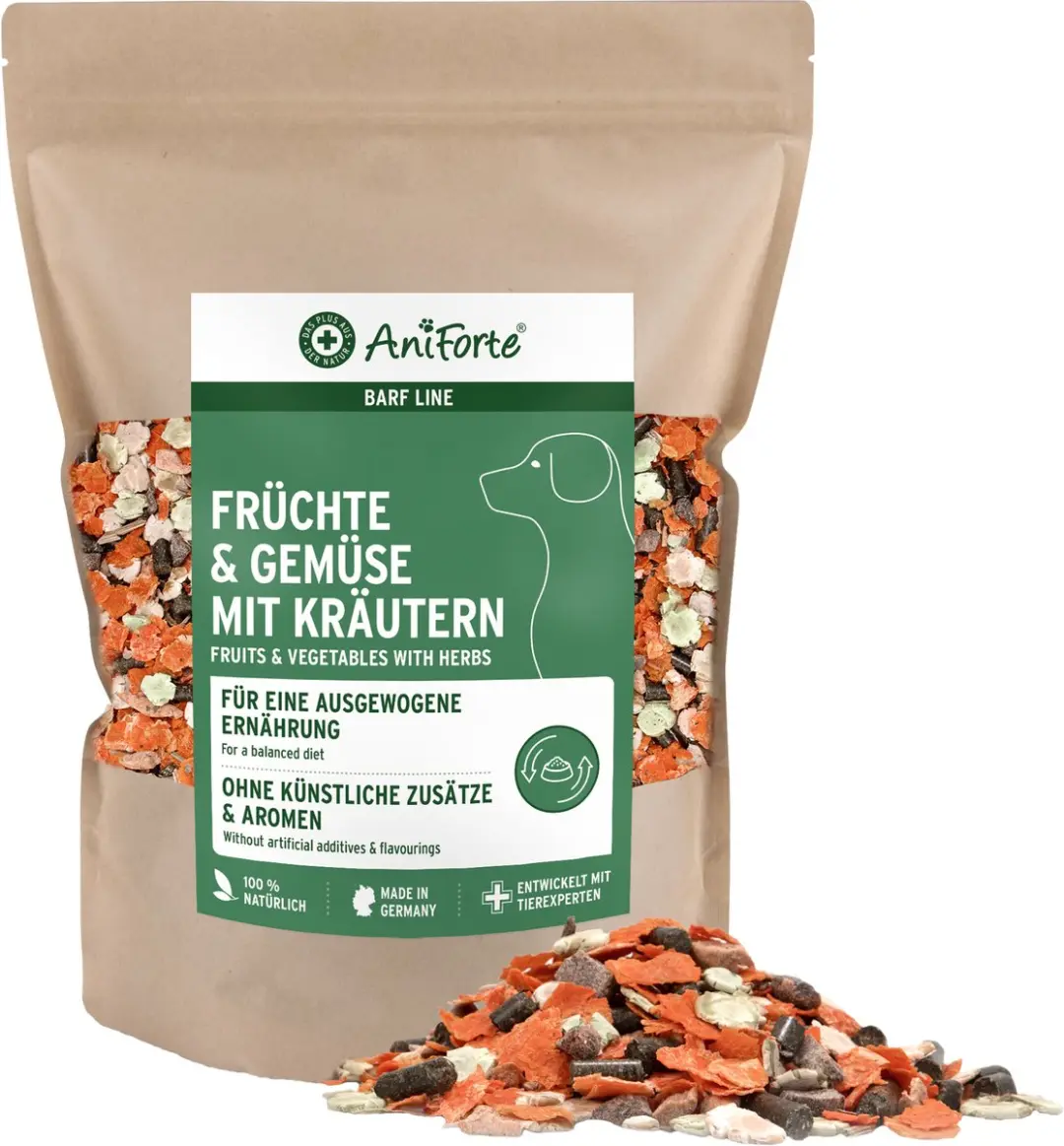 AniForte BARF-Line Fruit & Groente met Kruiden