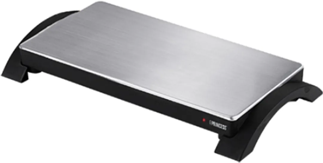 Princess 312295 Warmhoudplaat - 800W - Zilver