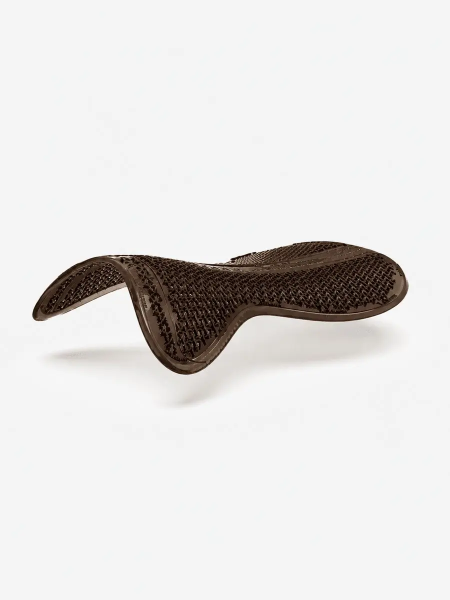 LeMieux Gel-Tek Shaped Half Pad Bruin