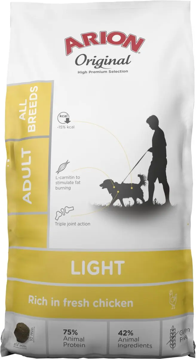 Arion Original All Breed Light Hondenvoer 12kg