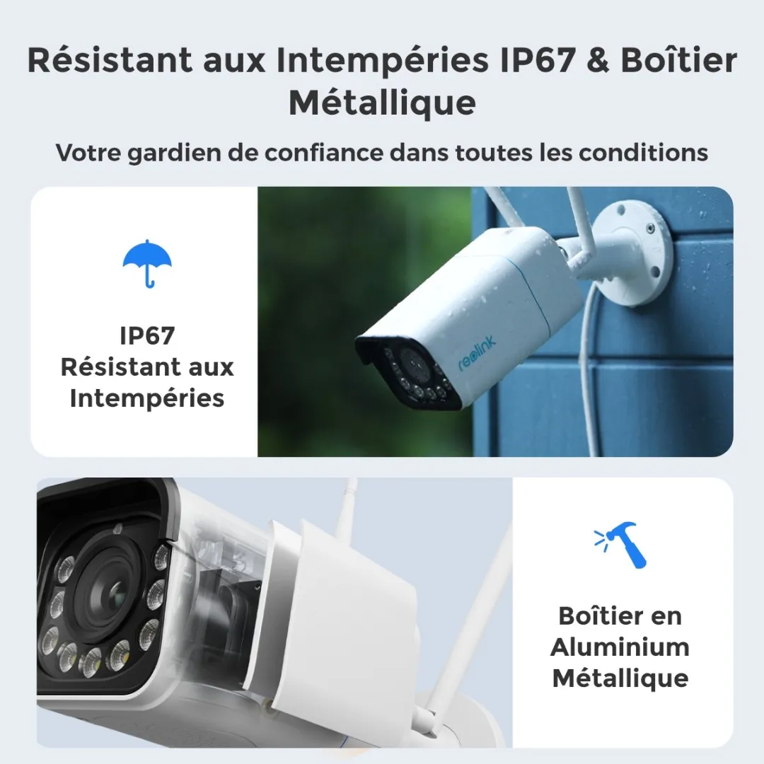 Reolink RLC-811WA Buiten Beveiligingscamera 4K - Wit - afbeelding 6 van 6