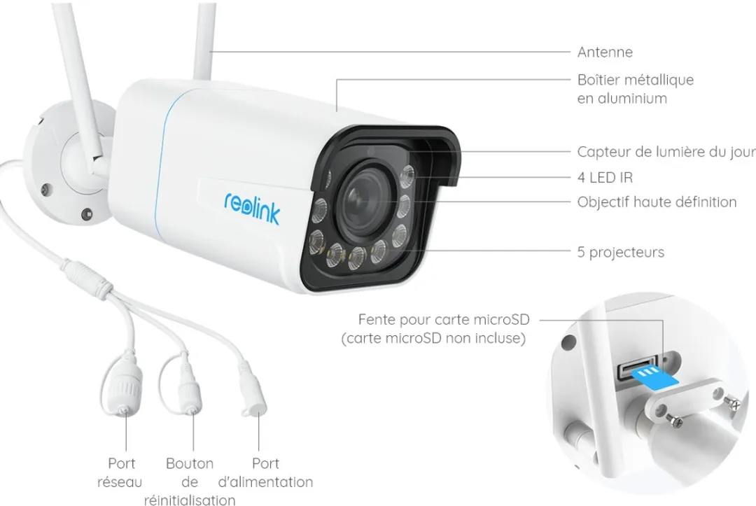 Reolink RLC-811WA Buiten Beveiligingscamera 4K - Wit