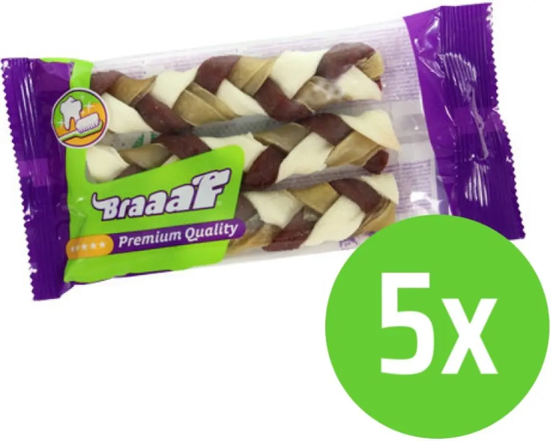 Braaaf Twister Vlecht Smal