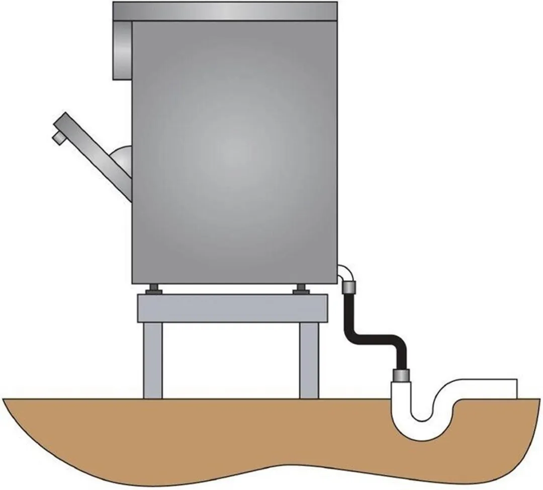 Polar T316 IJsblokjesmachine 20kg - Grijs