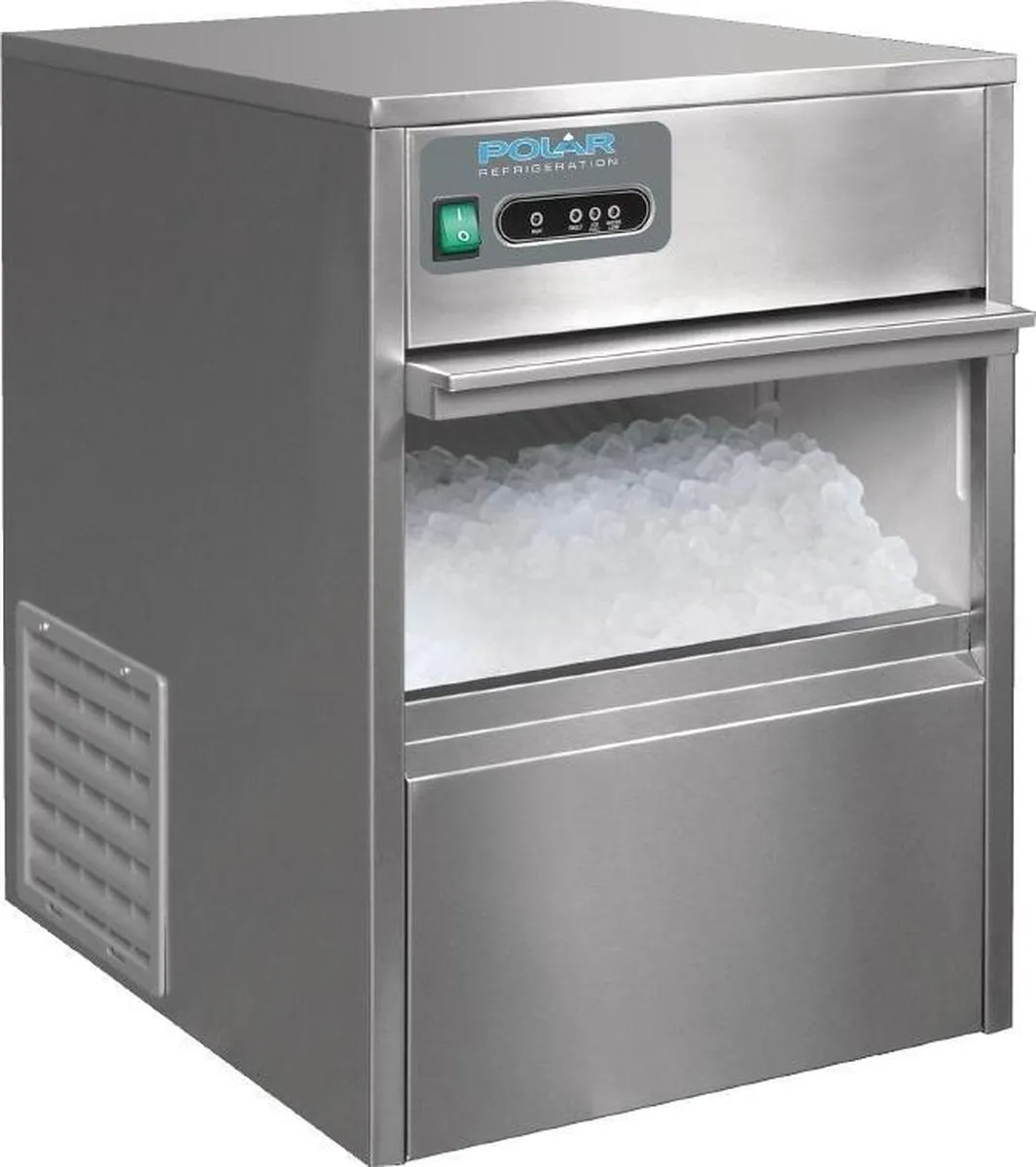 Polar T316 IJsblokjesmachine 20kg