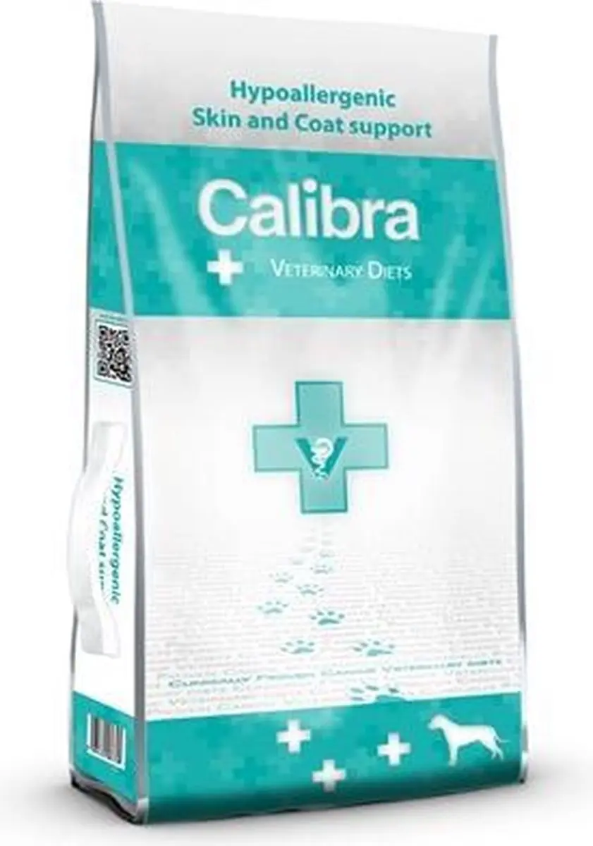 Calibra Veterinary Diet Hypoallergenic Skin & Coat Support Hondenvoer