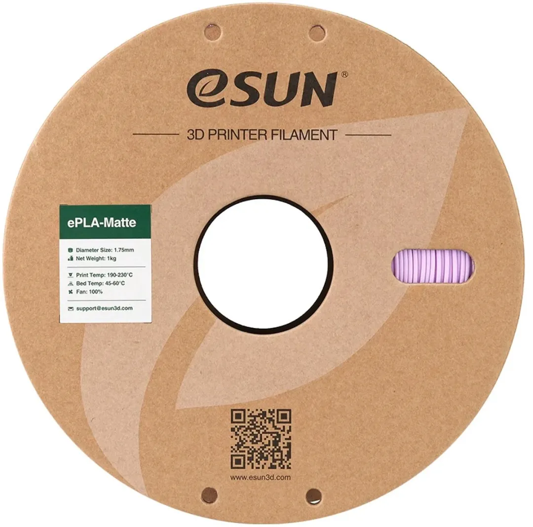ESUN ePLA-Matte Lilac 1.75mm 3D Printerfilament 1kg
