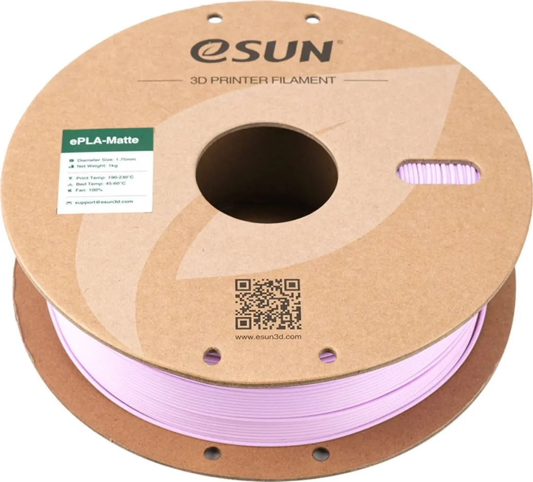 ESUN ePLA-Matte Lilac 1.75mm 3D Printerfilament 1kg