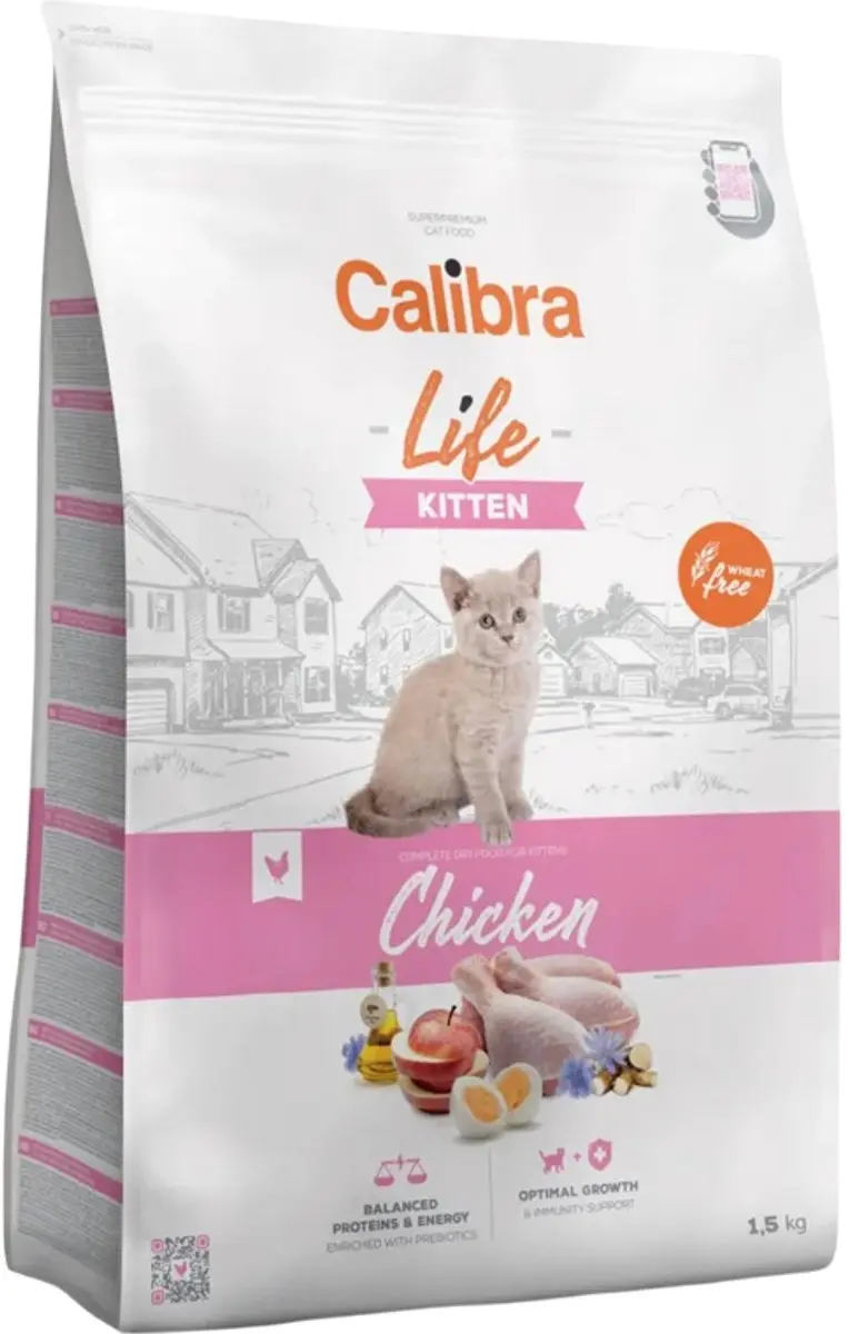 Calibra Life Kitten Kip - 6 kg - afbeelding 2 van 2