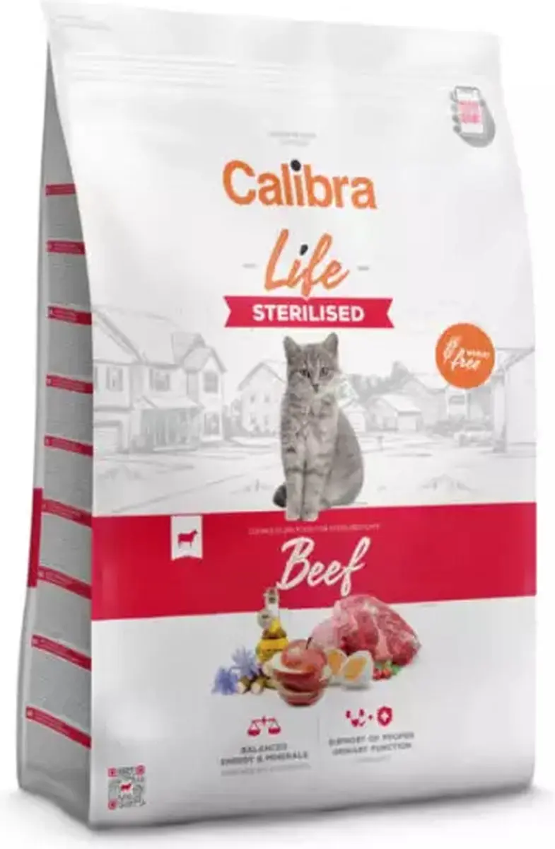 Calibra Cat Life Sterilised Kattenvoer Rund