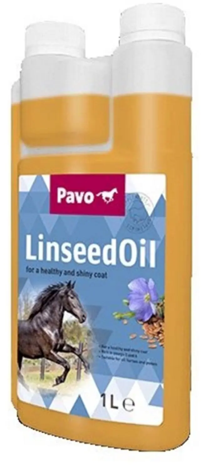 Pavo Lijnzaadolie 1L - afbeelding 3 van 3