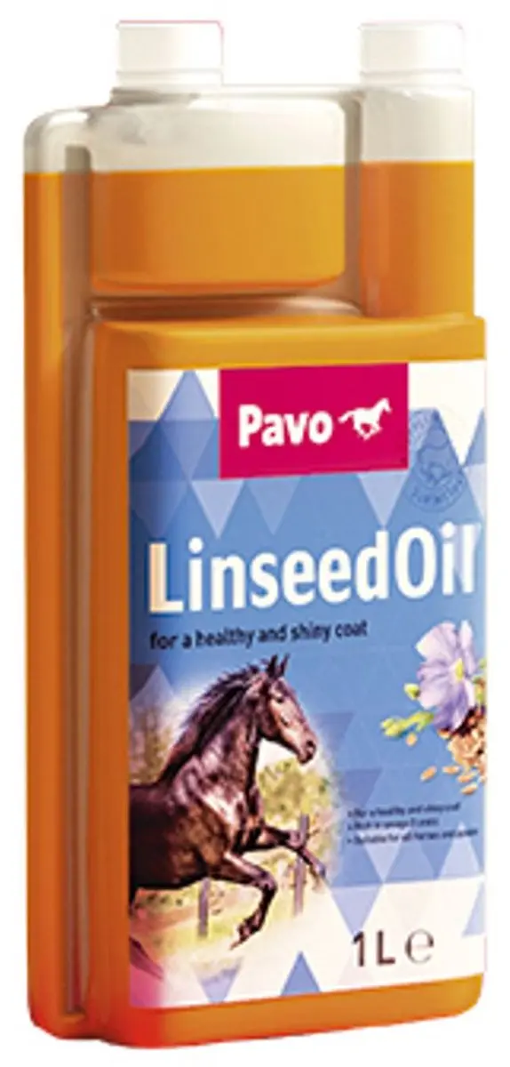 Pavo Lijnzaadolie 1L - afbeelding 2 van 3