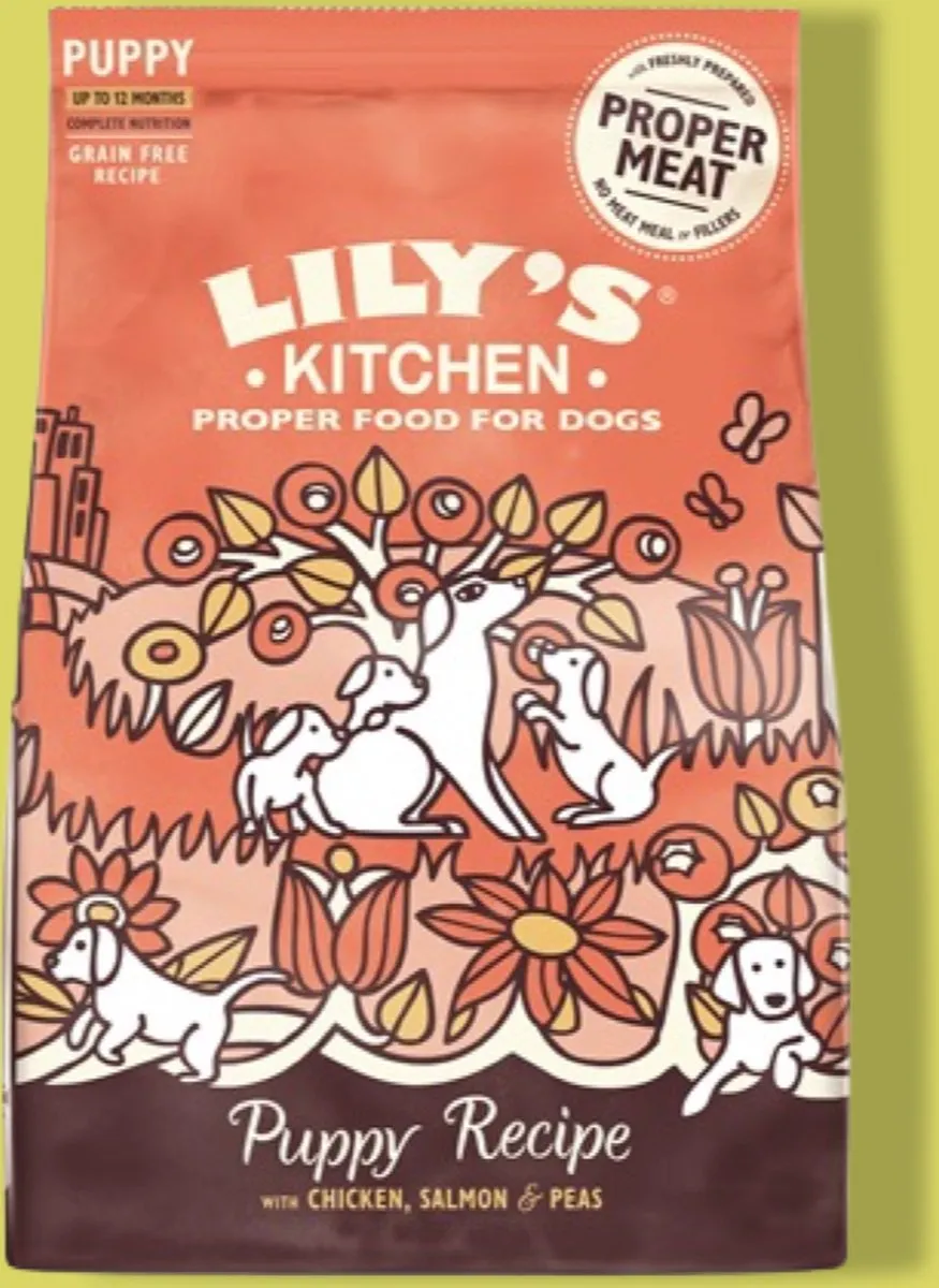 Lily's Kitchen Puppy Hondenvoer - Kip & Zalm