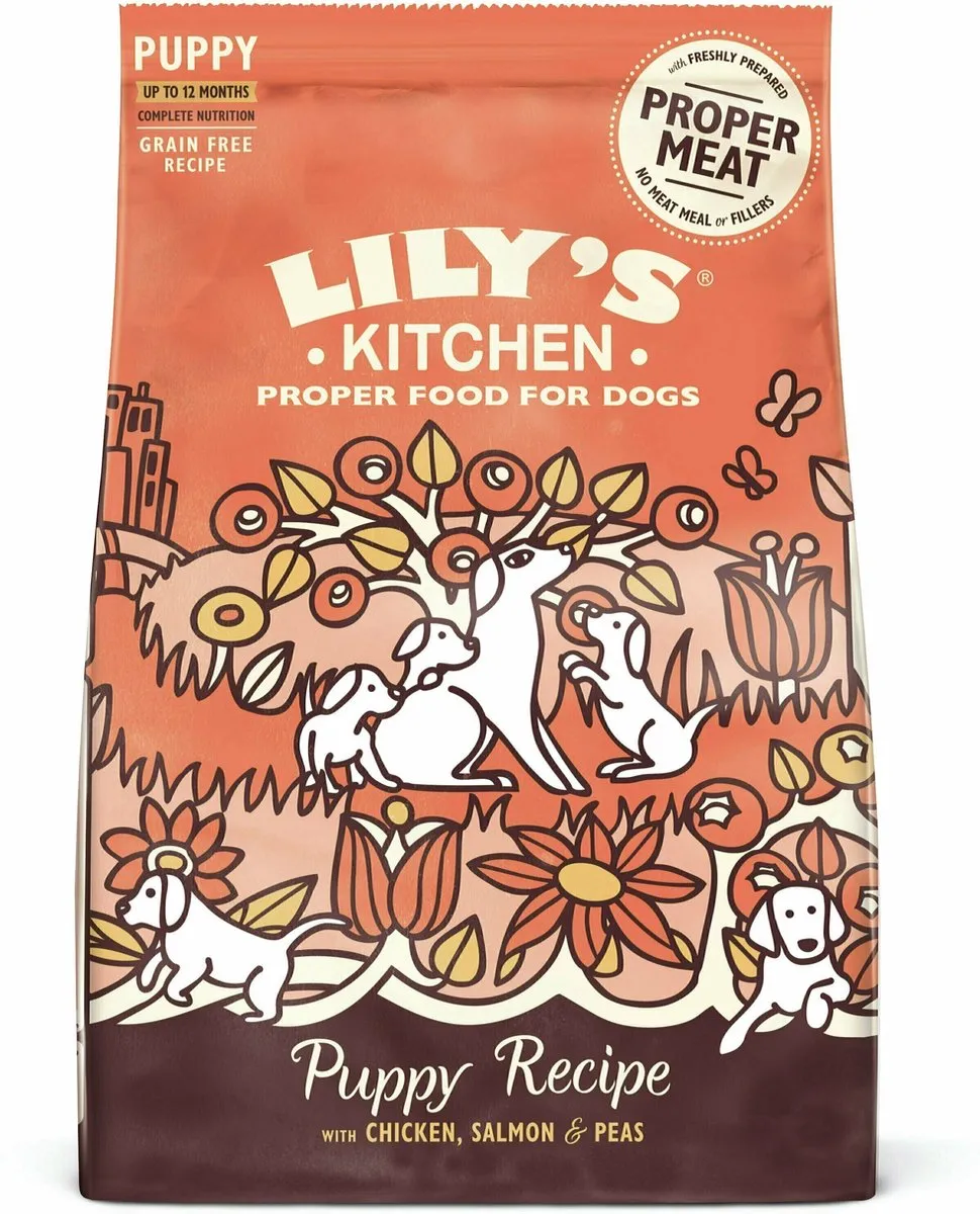 Lily's Kitchen Puppy Hondenvoer - Kip & Zalm