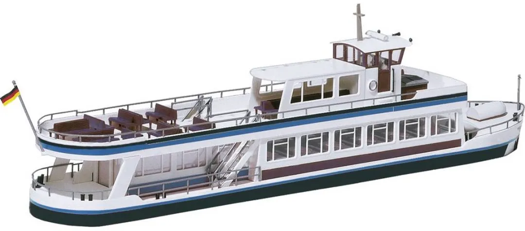 Faller H0 Passagierschip Modelbouwset - Kleurloos