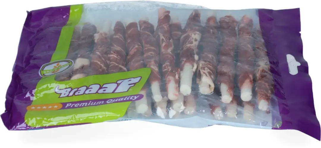 Braaaf Roll Sticks Hondensnack Rund met Kabeljauw - 250g - afbeelding 2 van 6