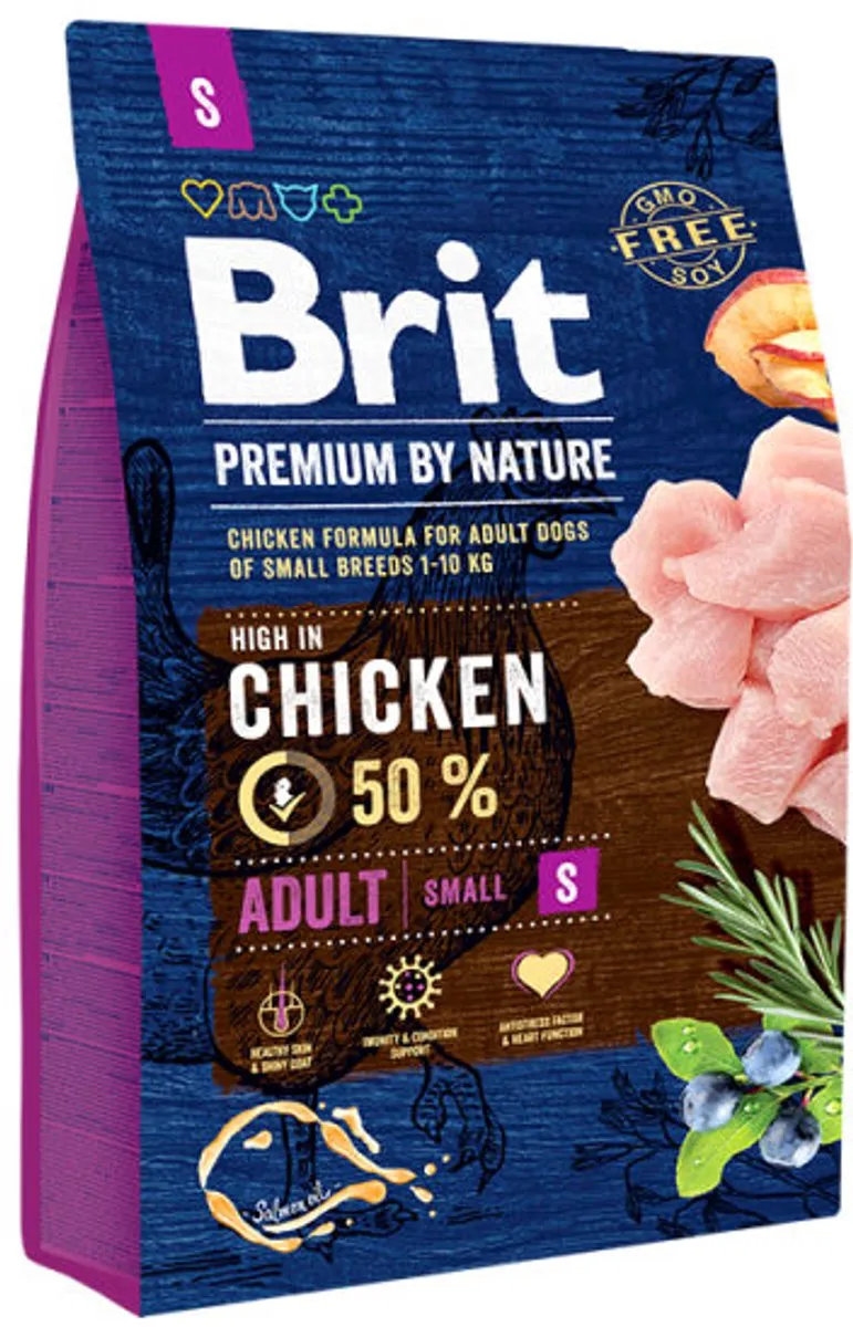 Brit Premium By Nature Adult Appel Kip Maïs 8kg