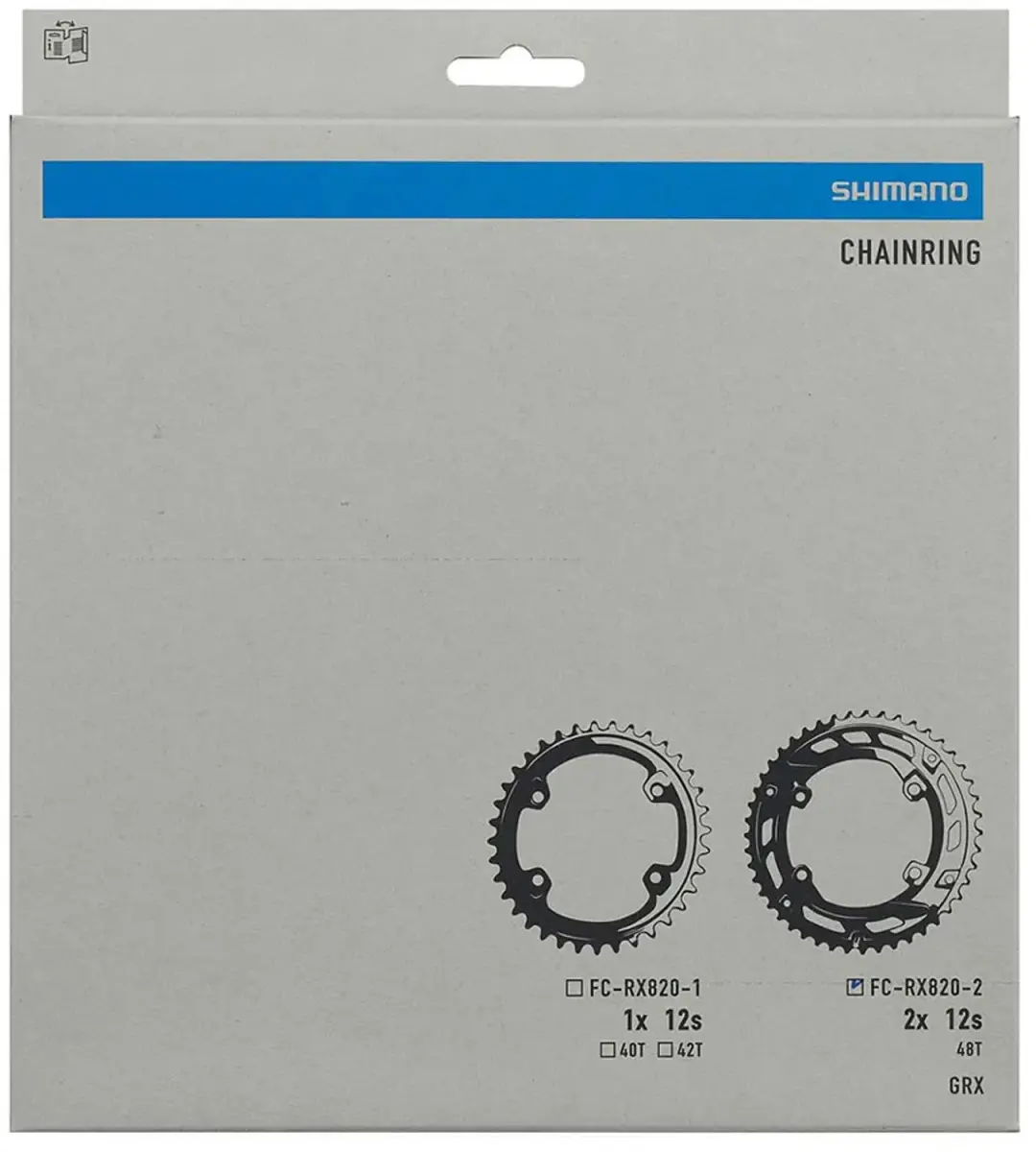 Shimano Rx820 Double Kettingblad Beschermer Transparant 31t - afbeelding 2 van 3