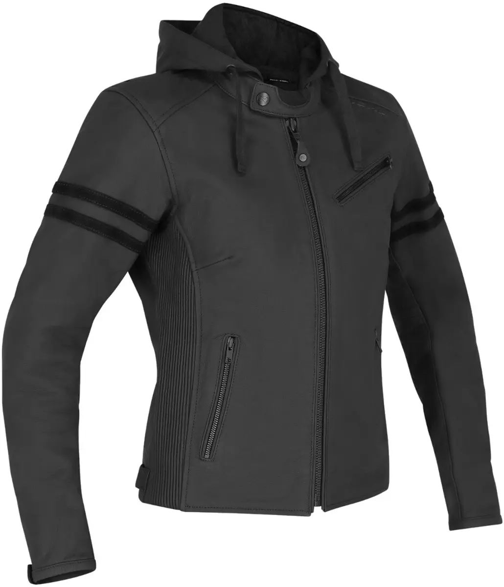 Richa Toulon Black Edition Dames Leren Motorjas