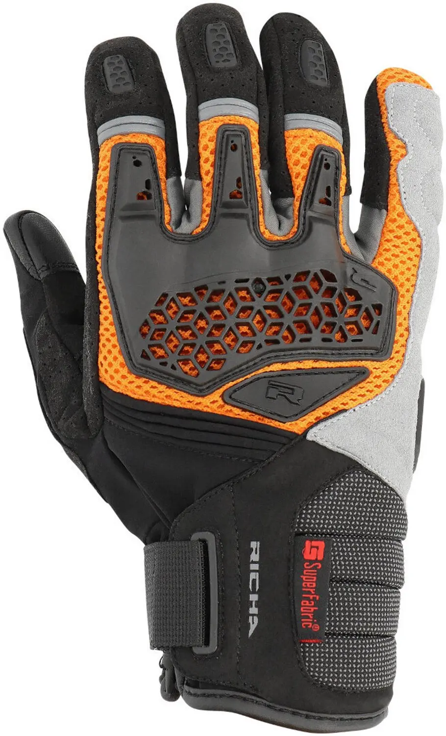 Richa Bogota Zwart Oranje Handschoenen