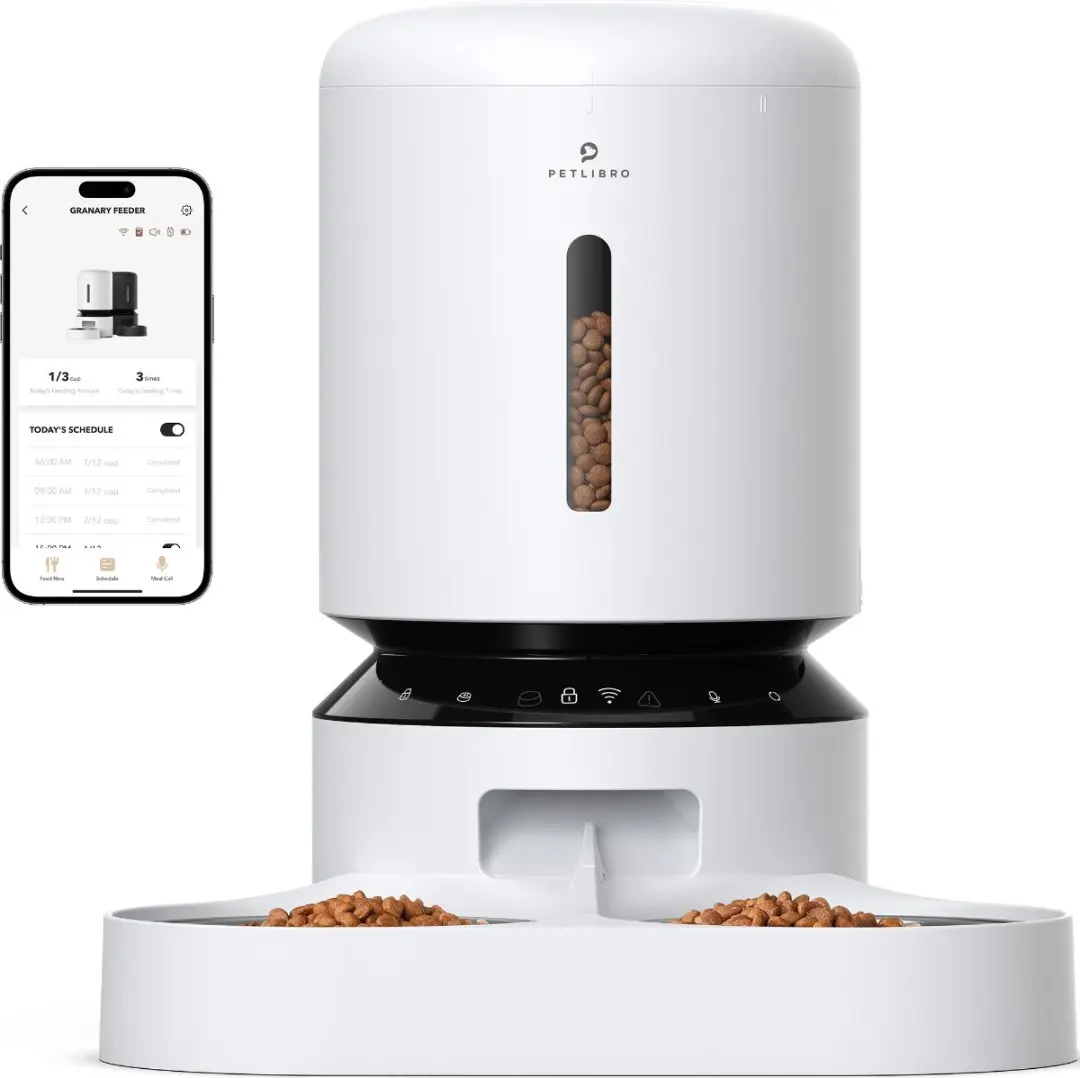 PETLIBRO Granary PL-AF103-96W Automatische Voerbak - Wit - afbeelding 5 van 6