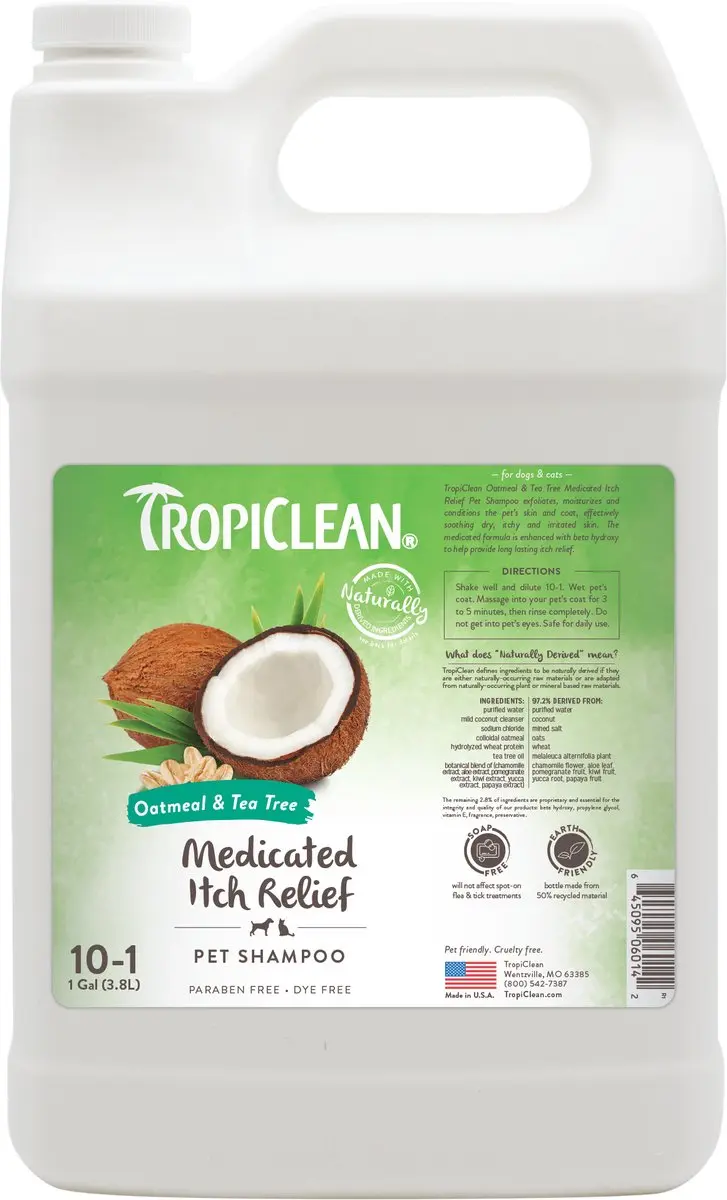 TropiClean Havermout en Tea Tree