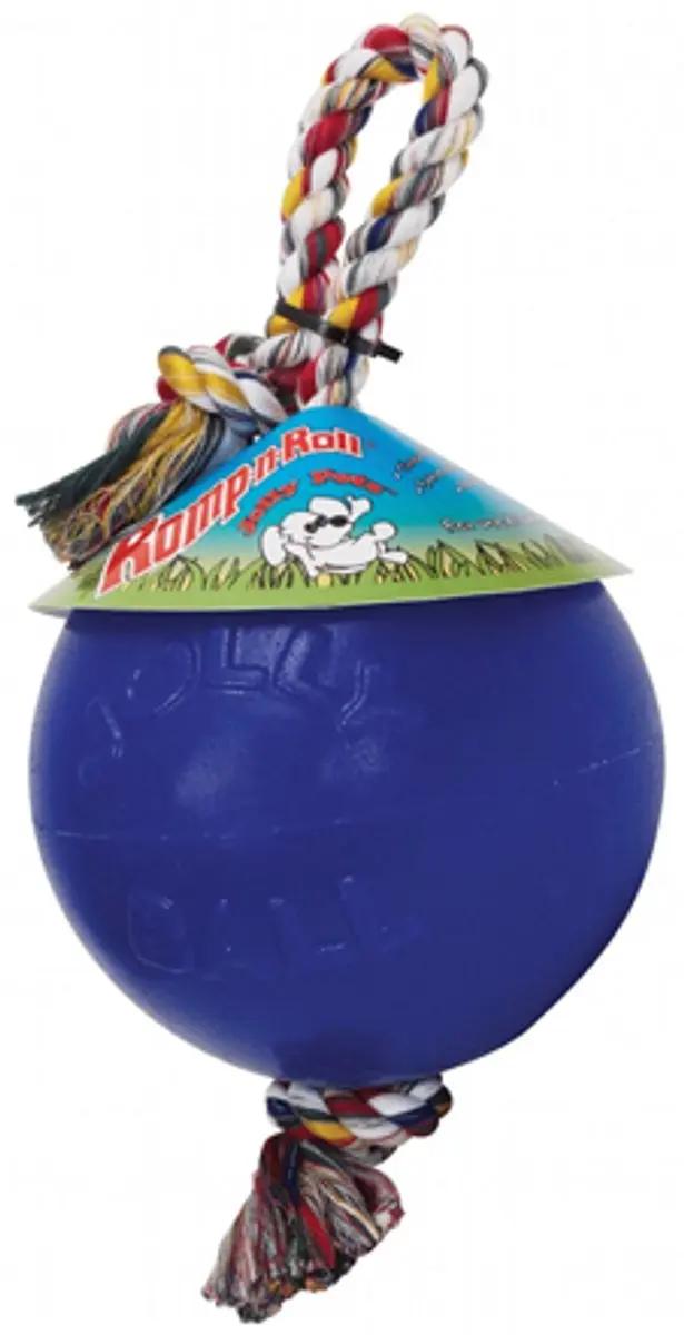 Jolly Pets Jolly Ball Romp-n-Roll Hondenspeelbal - Ø15cm - afbeelding 6 van 6