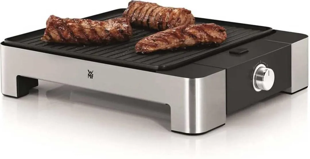 WMF Lono Quadro Tafelgrill 1250W - 27x27cm - Zwart - afbeelding 6 van 6