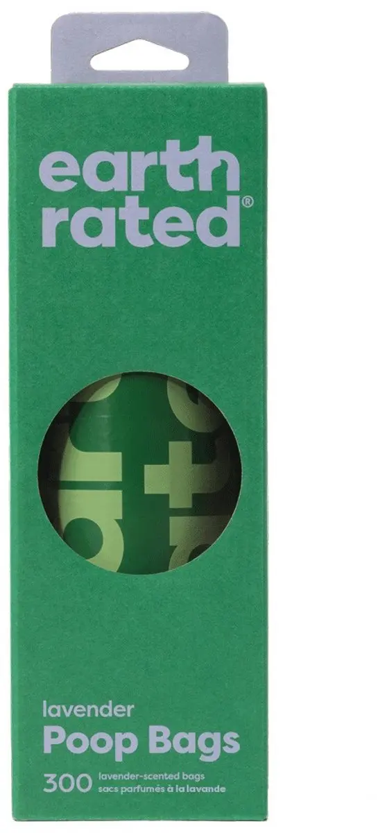 Earth Rated Hondenpoepzakjes Lavendel - 300 stuks - afbeelding 4 van 5