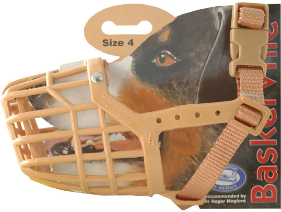 Baskerville Classic Basket Muzzle Lichtbruin