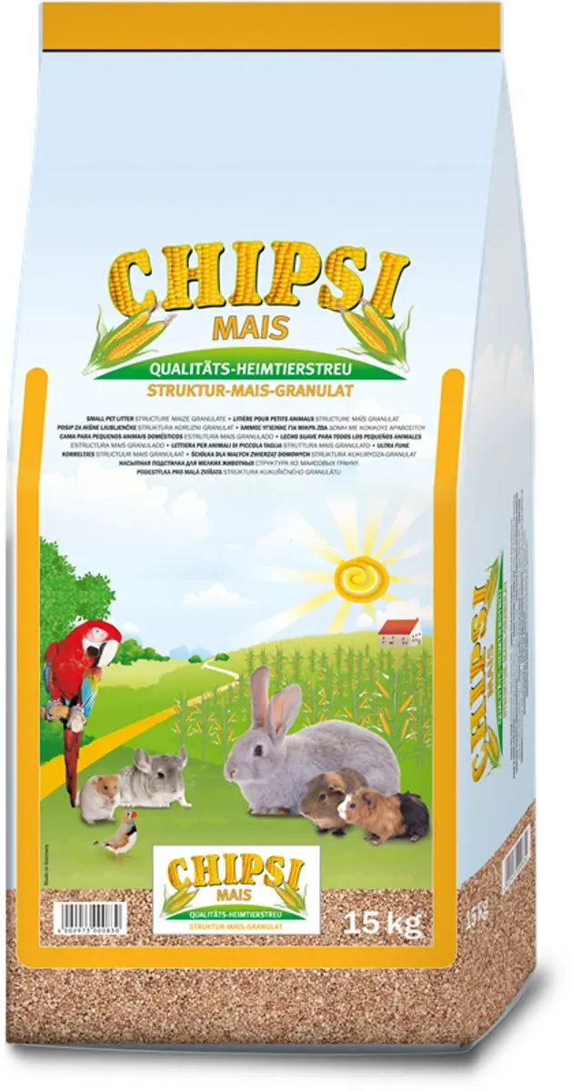 Chipsi Maïs Bodembedekking - 15 liter - afbeelding 4 van 4